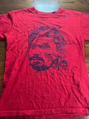 Nike red manny pacquiao pacman - red,
